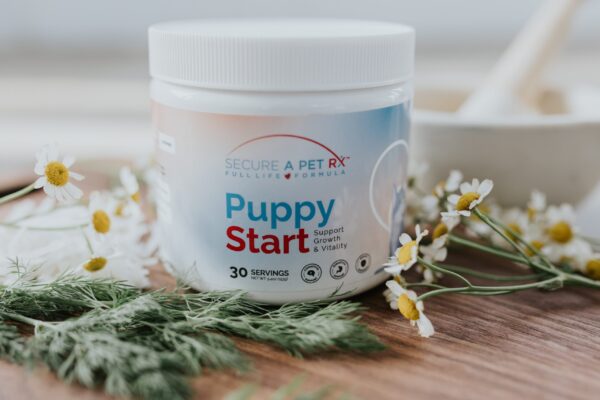 Secure A Pet <span style="color:red;">Puppy</span> <span style="color:#0F4FA0;">Start™ from</span> Secure a Pet RX™