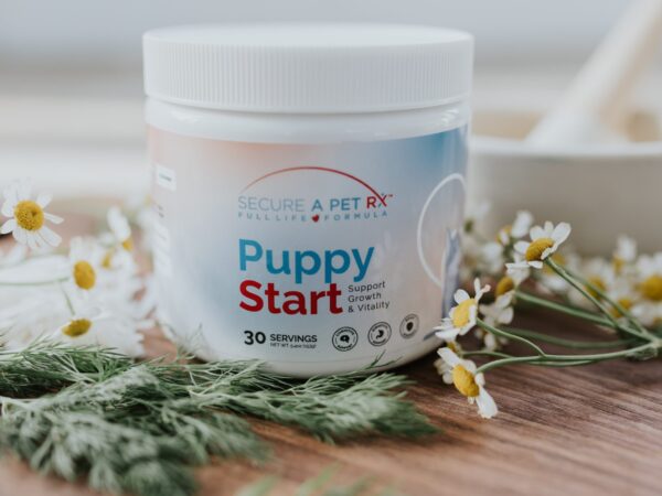 <span style="color:red;">Puppy</span> <span style="color:#0F4FA0;">Start™ from</span> Secure a Pet RX™