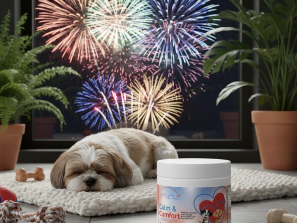 <span style="color:red;">Calm</span> & <span style="color:#0F4FA0;">Comfort™</span>from Secure a Pet RX™