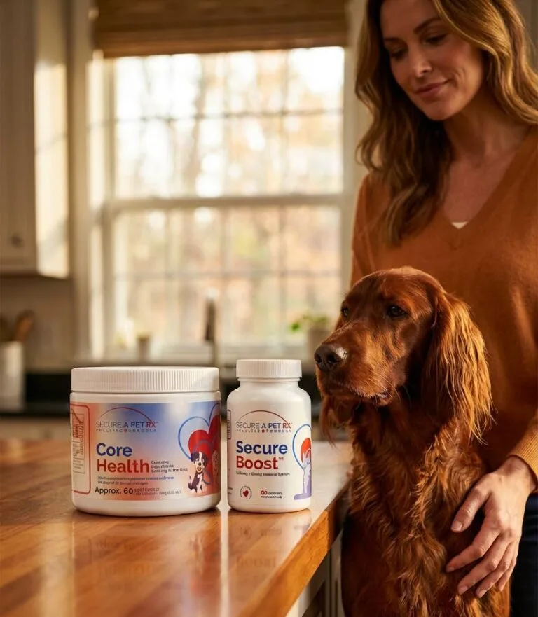 Immune Defense Woman Dog